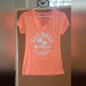 Orange tee